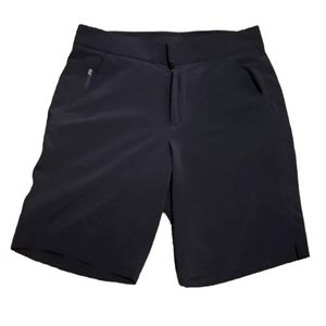 Athleta Tribeca 7"navy blue bermuda shorts size 0